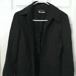ANTONIO FUSCO BLACK LONG SLEEVE SUIT JACKET SIZE 8